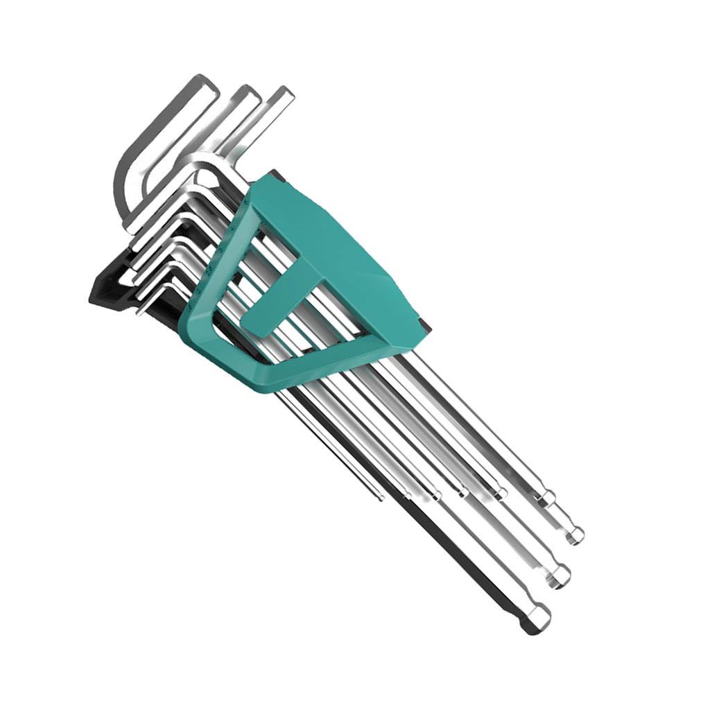 9 шт. шестигранный ключ SVCM + набор гаечных ключей шестигранная отвертка ручные инструменты шариковый наконечник L-образные ключи