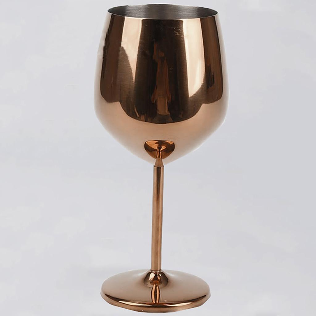 Stainless Steel Wine Glass 20 Oz Reusable Break-resistant Stemware for Travel Camping Swimming Pool Beautiful Unique Portable Me