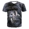 Funny Gorilla Monkey Animal Graphic T Shirts Men Fashion Street Hip Hop Printed Tees Oversized O-neck Short Sleeve Tops