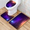 Star Bathroom Floor Mat Toilet Three-Piece Set