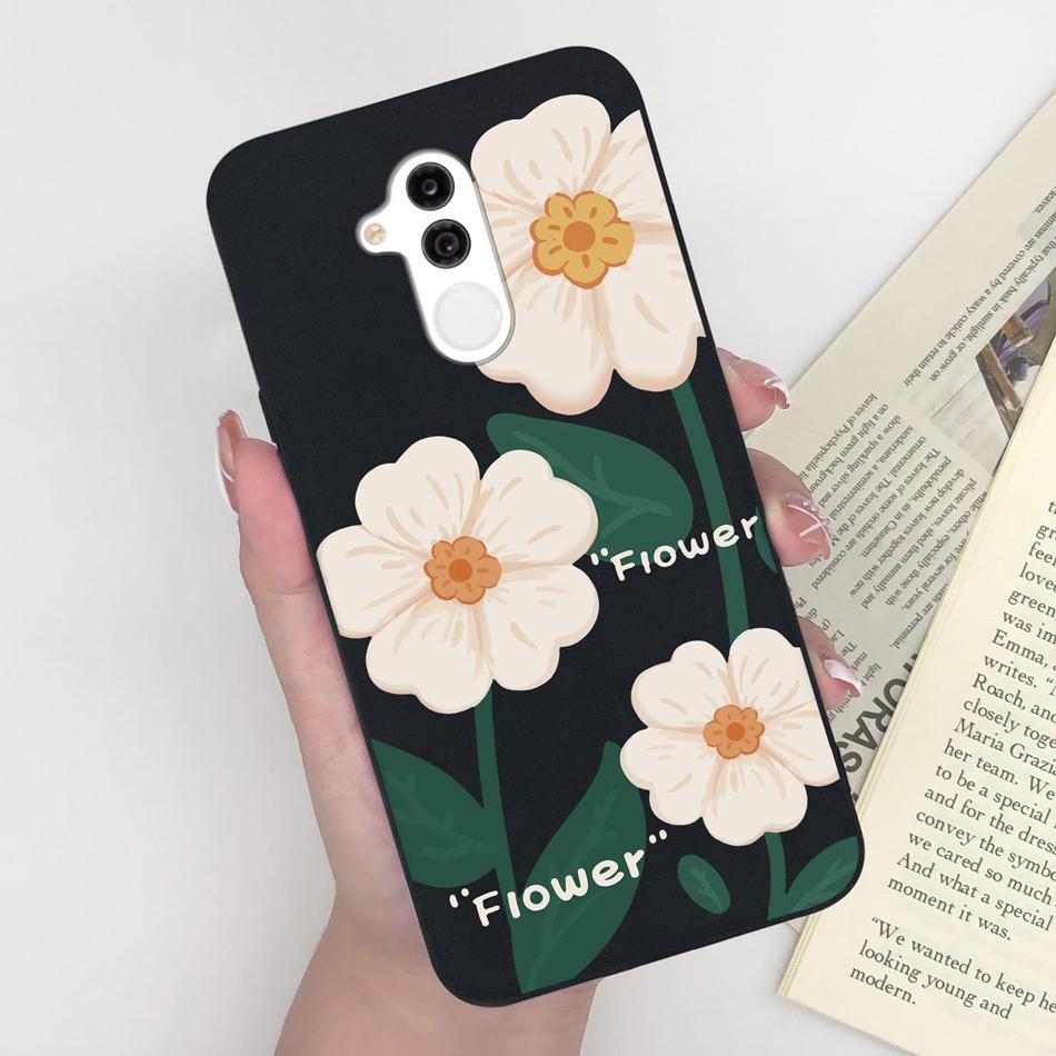 Case For Huawei Mate 20 lite Cute Astronaut Soft Matte Silicone Bumper For Huawei Mate 20lite Phone Back Cover Coque Bumper Capa