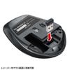 Sanwa Supply Silent Wireless Mouse (with Side Wheel, 5 Buttons, Black) MA-WBS524BK
