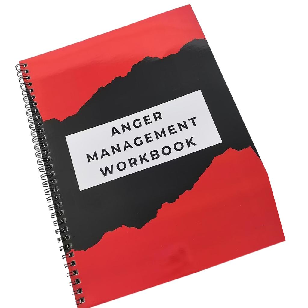 Anger Management Guidebook Journal With Interactive Assessment Notebook Easy To Use