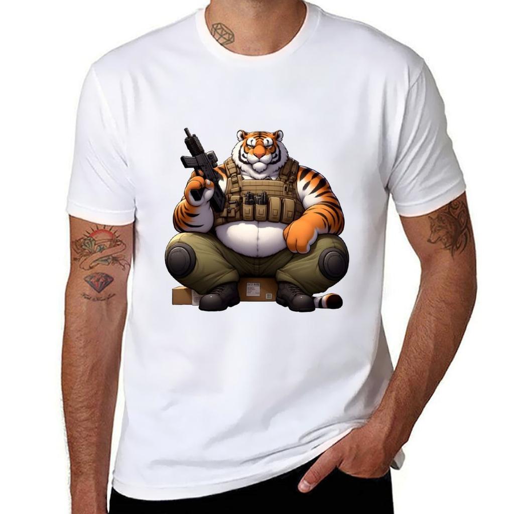 Tactical Tiger Tshirt Outdoor Activity Sports Tshirt