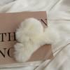 Fur Pure Color Korean Style Hair Clip Plush Hair Claw Leopard Grasp Clip Female Hair Accessories