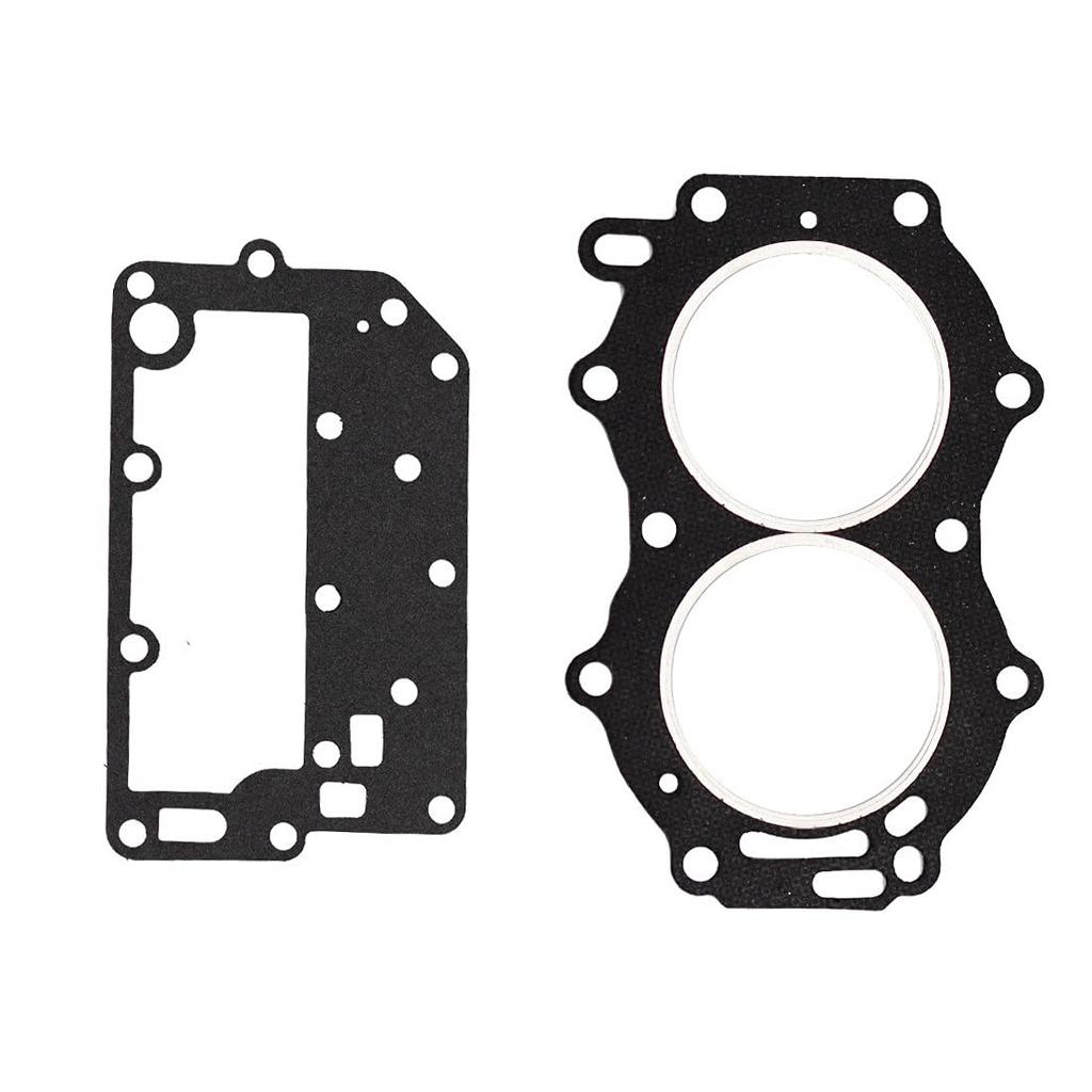 Complete Engine Gasket Kit Powerhead for Johnson/Evinrude 25/35hp 2cyl 433941 18-4307 Replaces 433941, 392567, 392615 Engine Gasket Valve Seal O-Ring