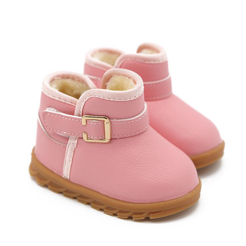 Зимние новые детские зимние сапоги водонепроницаемые короткие сапоги