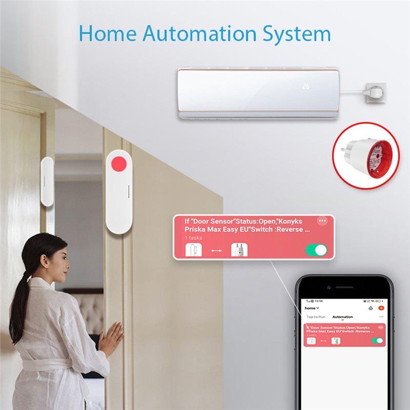 Tuya Wifi Smart EU Plug 16A With Power Monitoring Function Wireless App Voice Remote Control For Alexa Google Home B