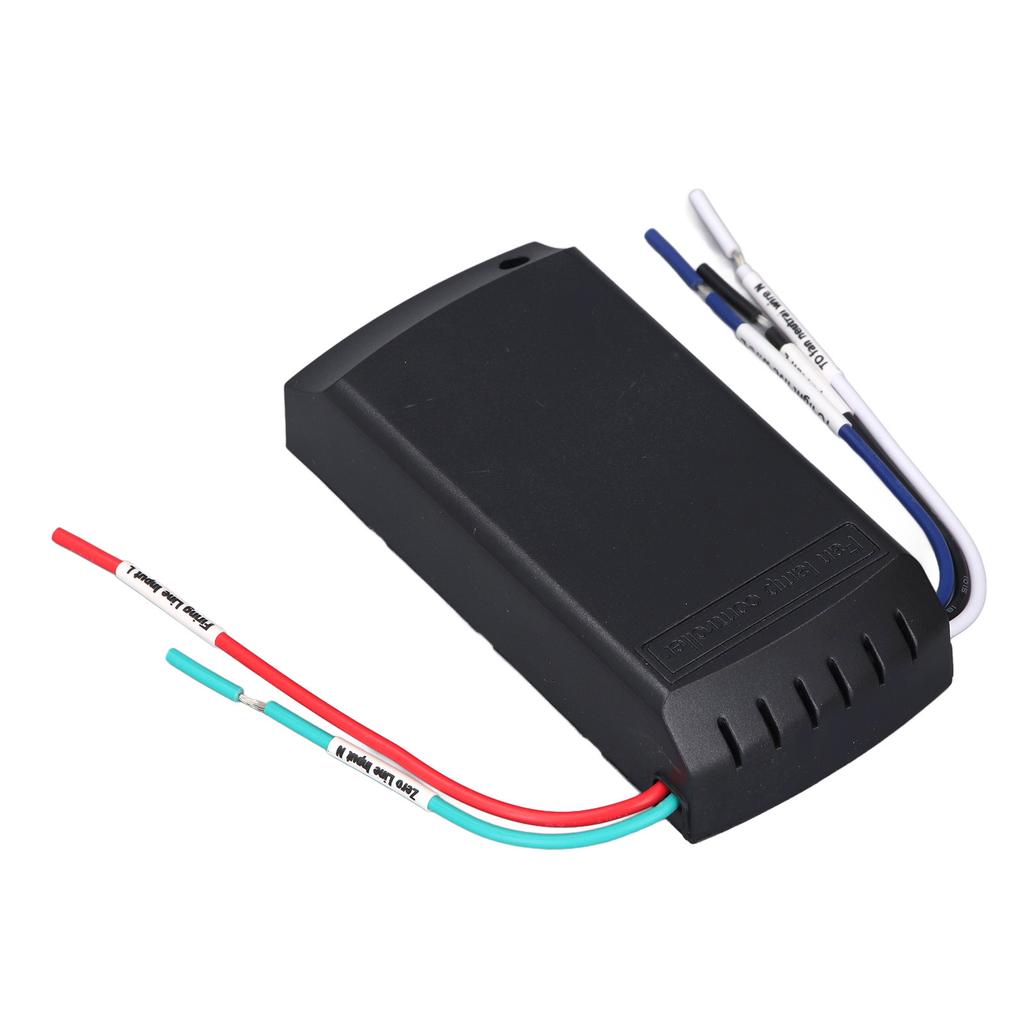 Ceiling Fan Lamp Remote Control 10m Range 3 Speeds Control 4 Timers Fan Light Remote Kit