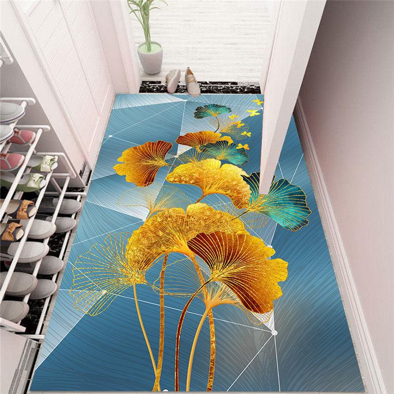 3D китайский напольный коврик от двери до двери, дверной коврик для дома, спальни, гостиной, ванной комнаты, нескользящий впитывающий коврик, который можно стирать в машине