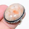 Sunstone Gemstone 925 Sterling Silver Jewelry Ring Size 7 q6K04