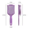 1PCS Detangling Hair Comb Tangled Hairbrush Massage Hollow Out Combs Wet Dry Curly Hair Brush Barber Salon Styling Accessories