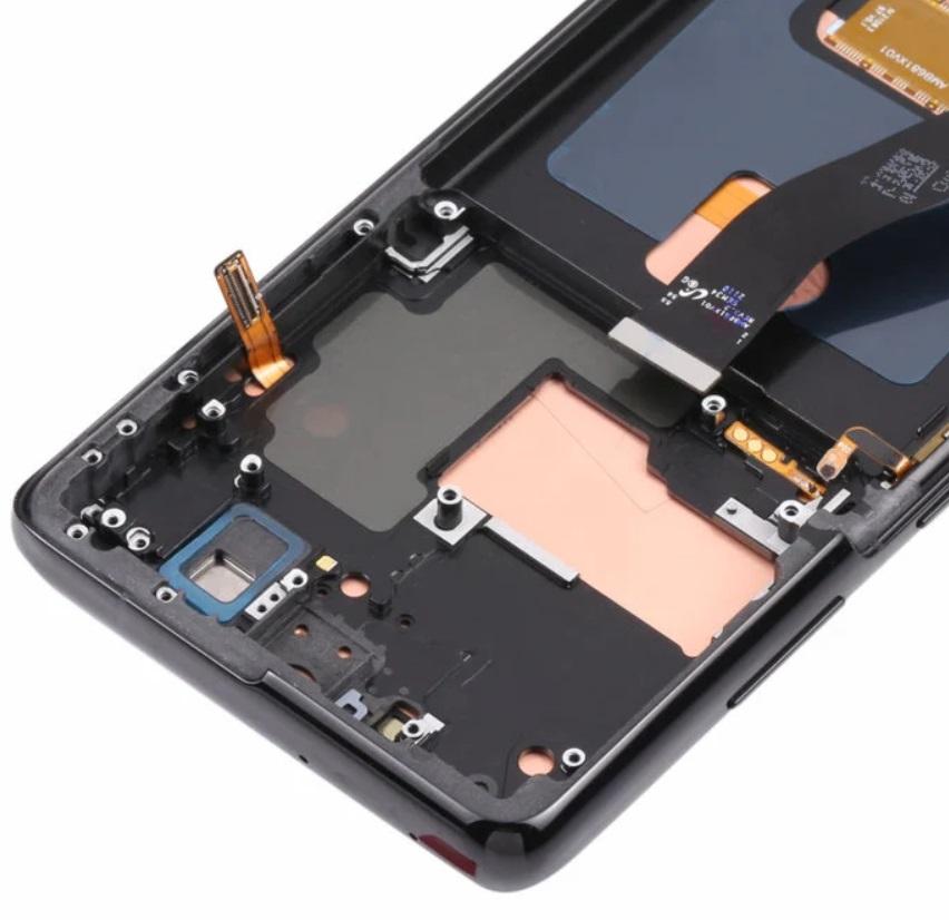 Lcd Display + Touchscreen Samsung Galaxy S21 Ultra 5G Sm-G998B Oled Black Frame