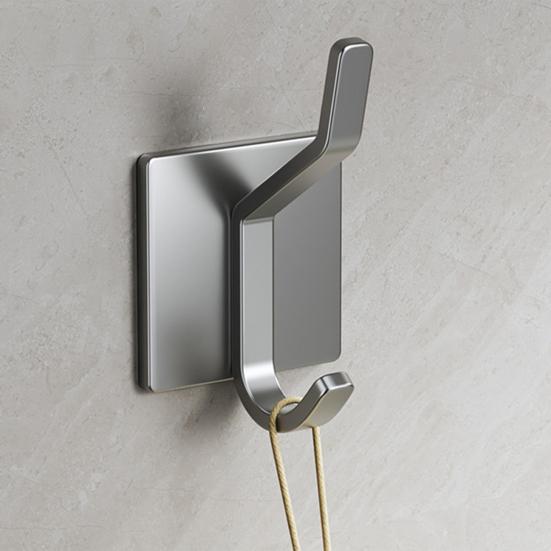 Настенный крючок, не требующий сверления, самоклеящийся, противоскользящий, водонепроницаемый, с большой грузоподъемностью, устойчивый к ржавчине, для ванной, одежды, полотенец, кухни, AVE