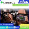 JIUYIN 10,1-дюймовый Apple CarPlay Android Auto Подголовник Монитор Дисплей Сенсорный Экран Для Заднего Сиденья Мультимедиа Automotiva Voiture