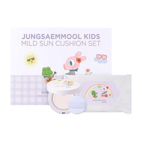 JUNG SAEM MOOL Детский мягкий солнцезащитный кушон 18 г Акция (+10 Очищающих тканей)