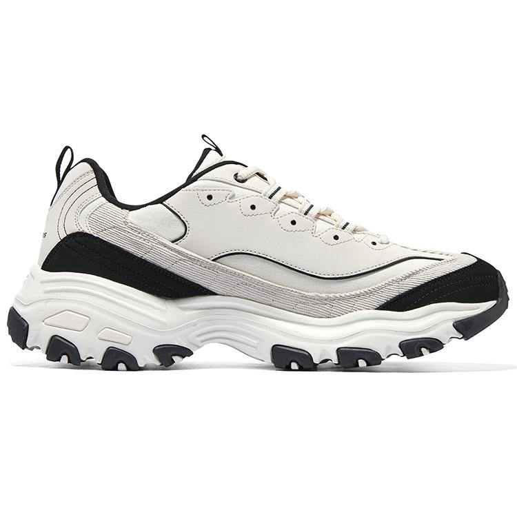 Skechers DLites 1.0 Chunky Обувь 'Бежевый Черный' Мужская 894265-NTBK