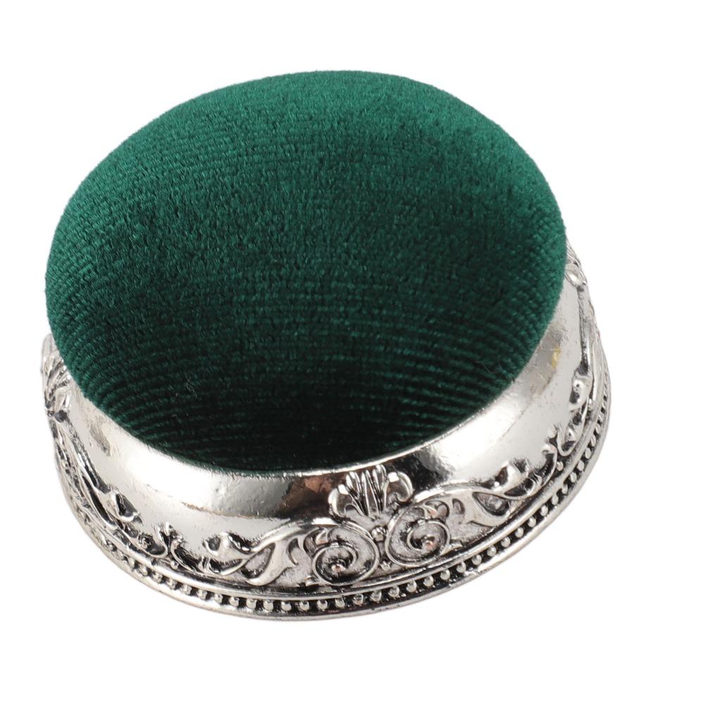 Soft Elastic Design Vintage Pin Cushion Metal Base Metal Base Pin Cushion For Sewing