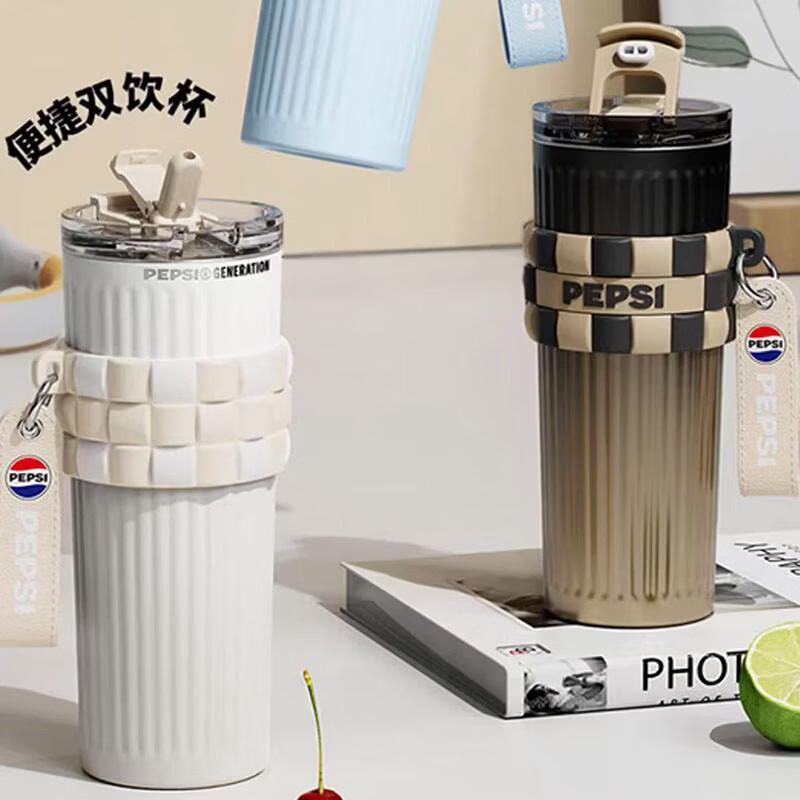 Термокружка Pepsi Gilded Black Gradient из нержавеющей стали 316