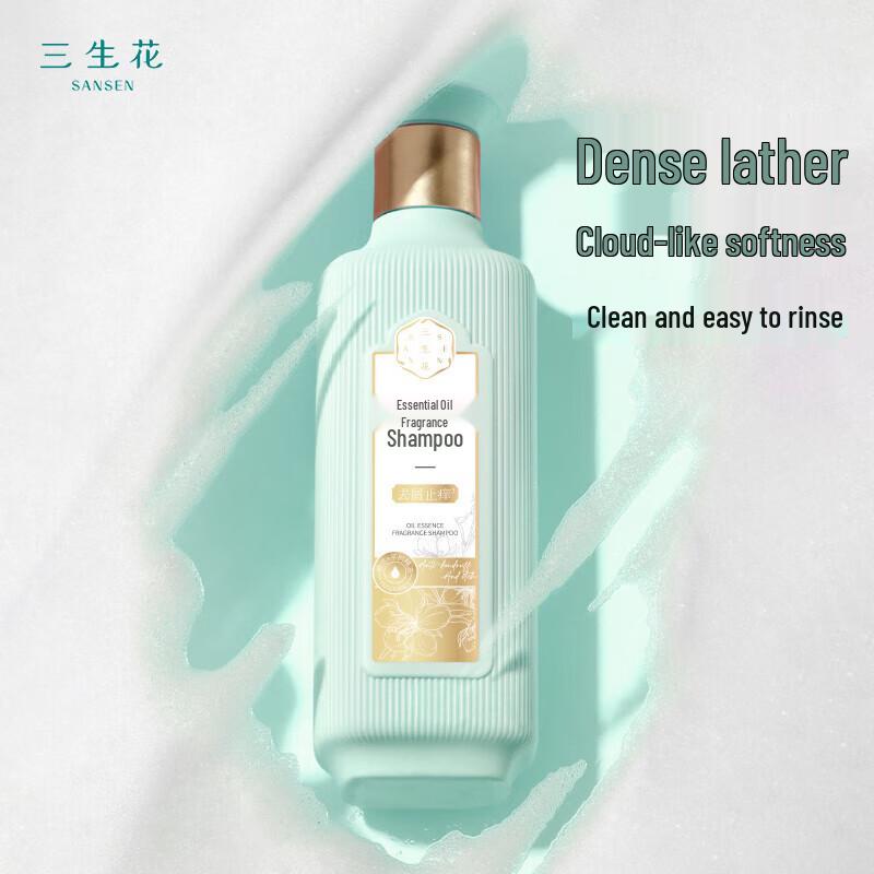 Набор шампуня против зуда Sansheng Flower и геля для душа с розой