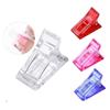 5/10pcs Crystal Nail Clip Acrylic Clamp Finger Extension UV Gel Fixed Professional Tools Plastic Nails Accessories for Manicure