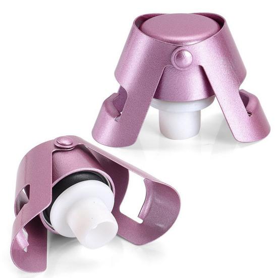 Stainless Steel Champagne Bottle Stopper Leak-proof Lock German Design Freshness-preserving Bottle Cap