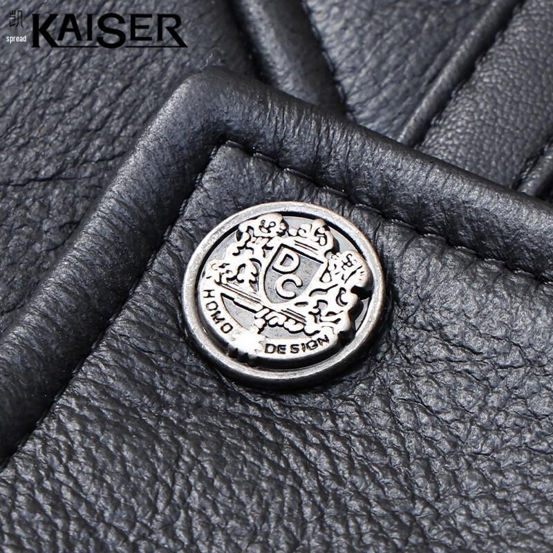 KAISER Men's Shearling Leather Jacket