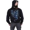 Spiral Direct Unisex Adult Storm Dragon Back Print Pullover Hoodie