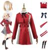 Аниме Lycoris Recoil Nishikigi Chisato Takina Inoue Косплей Платье Униформа Парик Полный комплект одежды Хэллоуин Карнавальный костюм для вечеринки