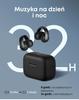 Soundcore aeroclip wireless (tws) earphones open with clip black