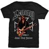 Футболка Lemmy Iron Cross Stone Deaf Forever Черная Новая