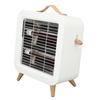 Portable Electric Space Heater 550W Safe Quiet Heater Fan Mechanical Control Desktop Infrared Heater