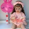 60 CM Reborn Baby Doll Toy 3D-Painting Skin With Vein Soft Silicone For Girl Princess Toddler Bebe Artist Collection
