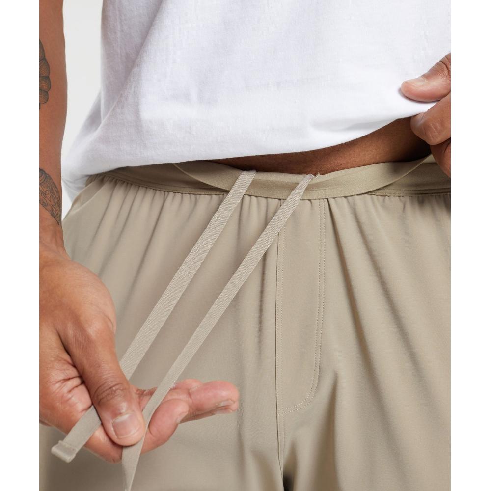 Gymshark Джоггеры Studio Sand Brown A1a3u Nbzs