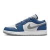 Детские кроссовки Air 1 Low GS True Blue Cement Cement-Grey White 553560-412