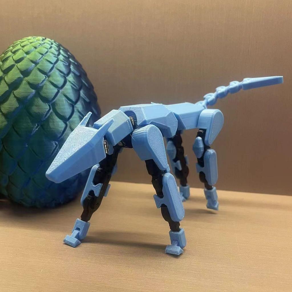 Многосуставной подвижный робот 3D-печатный паук Игрушки с присоской Модель Игровые игрушки Подарок Рождественский Инструмент для снятия стресса типа