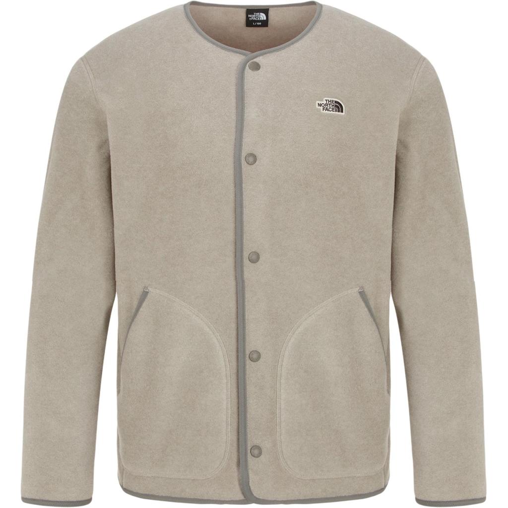The North Face Solid Color Round Neck Single-Breasted Warm Long Sleeve Jacket Unisex Jacket NJ4FR60B