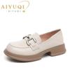 Loafers Female Spring Retro British Style Ladies Shoes One Foot On Student Fashion Shoes Women