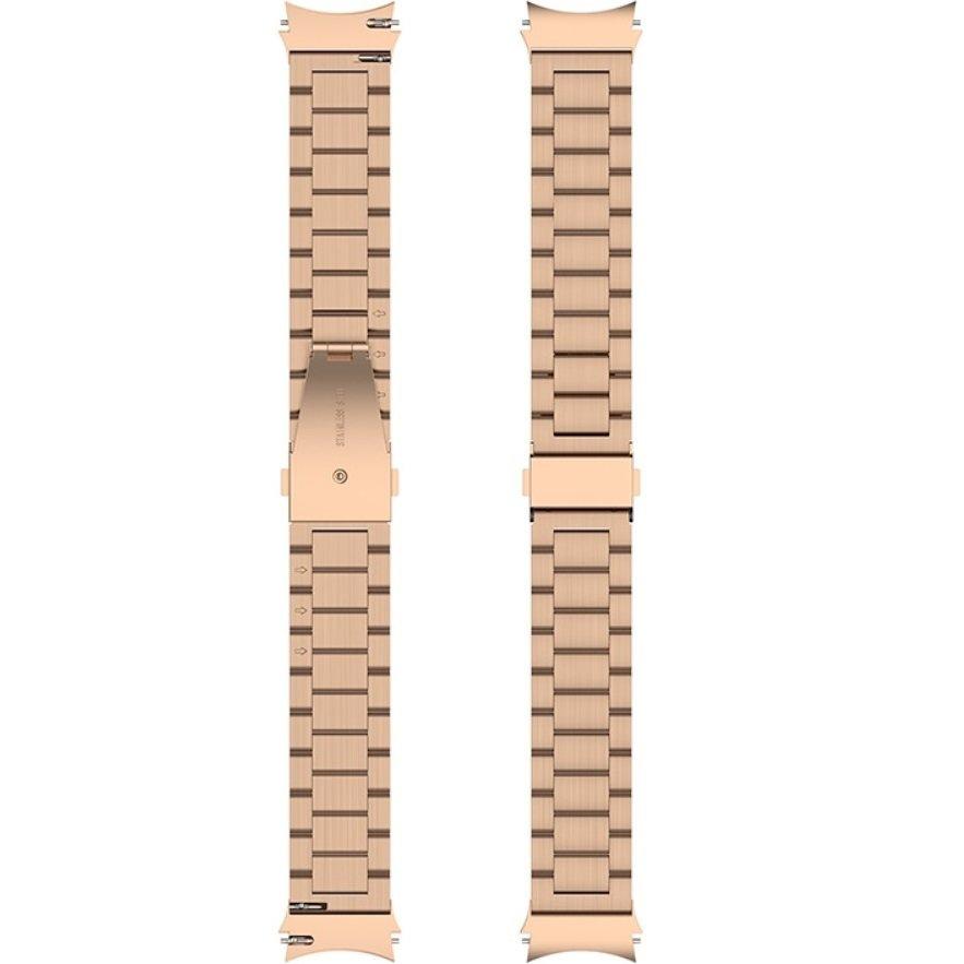 Bracelet for Samsung Galaxy Watch 4/5/6/7/FE 40/42/43/44/45/46/47mm, Pink Rose Gold