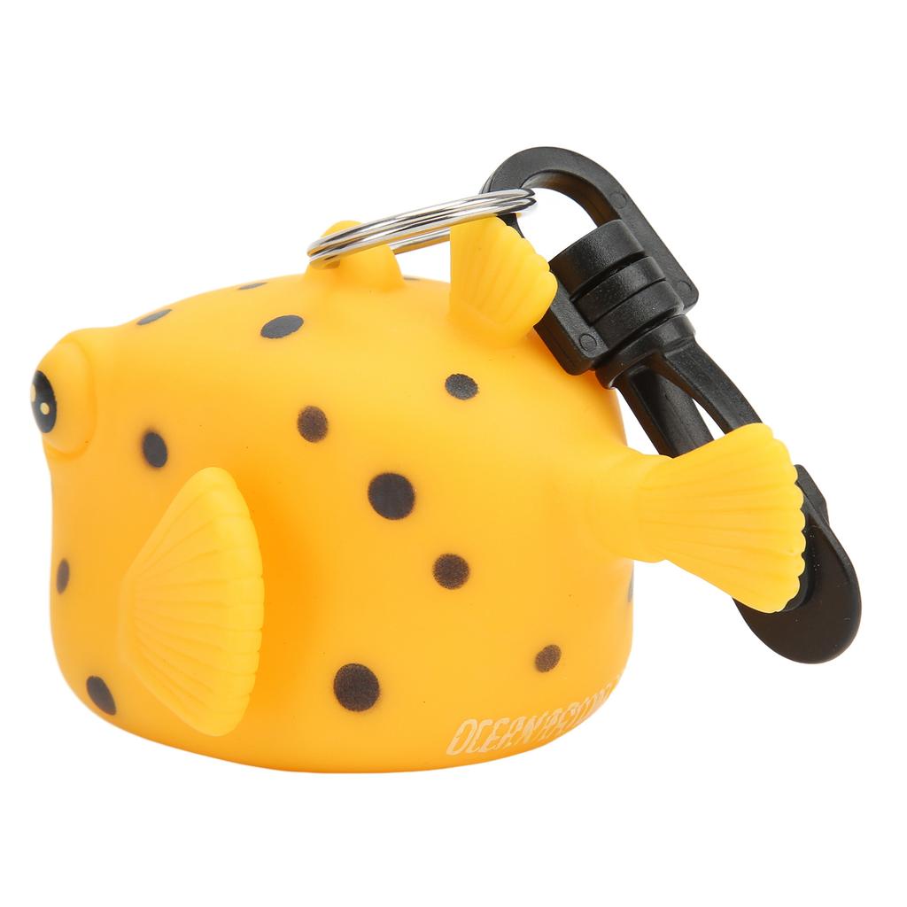 Мультяшная рыба Защитная крышка мундштука для дайвинга Зажим для регулятора второй ступени Желтый
