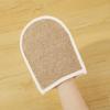 Soft Natural Sisal Glove Double-Sided Body Scrub Sponge Pad Shower Body Scrubber Mitt For Shower Spa Skin Clean Bath Gloves