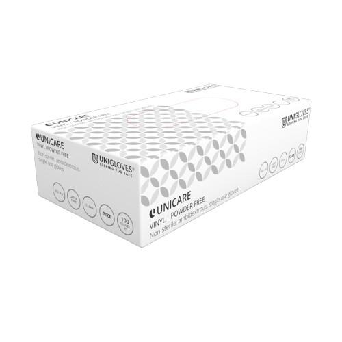 Disposable Vinyl Glove Powder Free Clear Extra Large 100pk