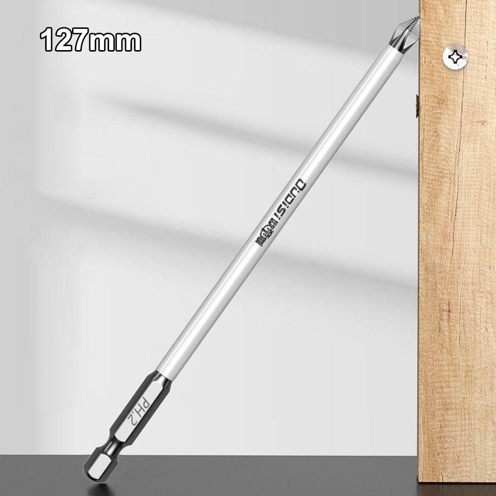 1/7Pcs Anti-Slip Screwdriver Heads Magnetic Cross Nutdriver New PH2 Screwdriver Bit