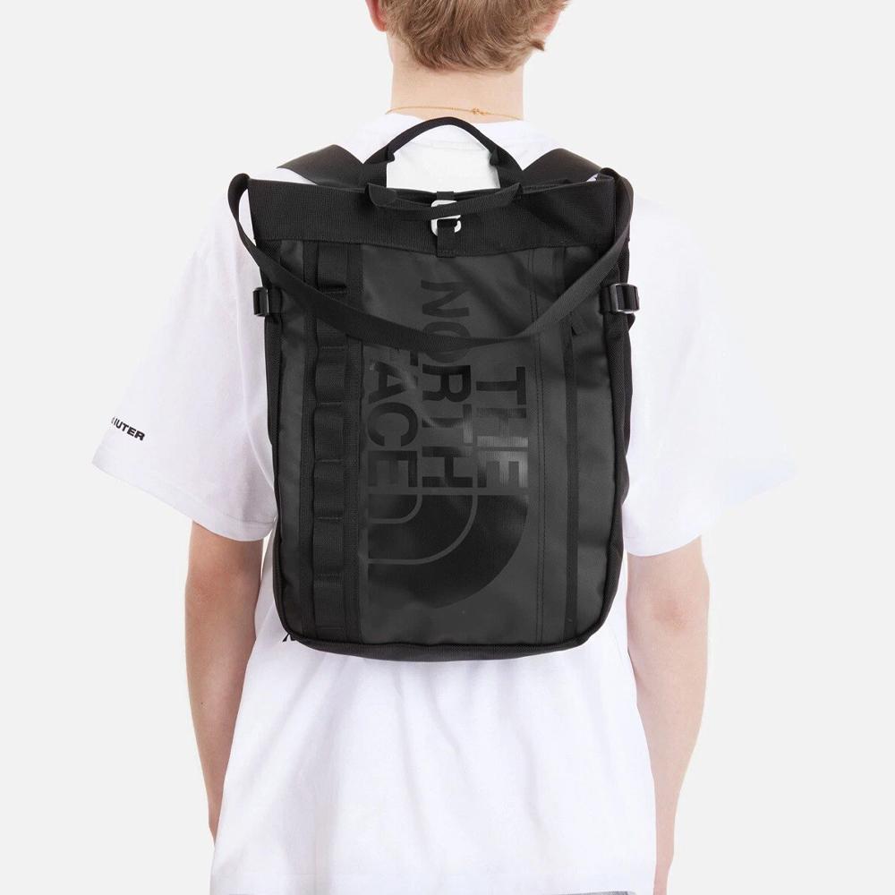 The North Face Рюкзак 19 л Base Camp, темный узор, логотип, унисекс, черный NF0A3KX2-KX7
