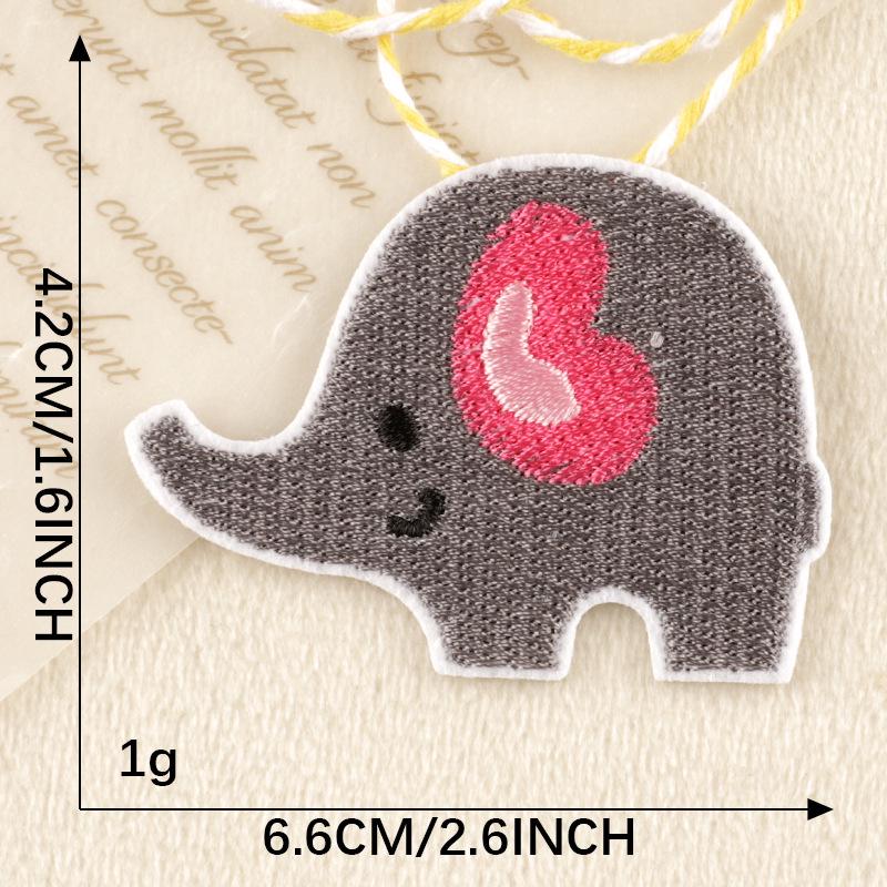 Нашивки с изображением мультяшных животных и фруктов для аксессуаров для одежды своими руками