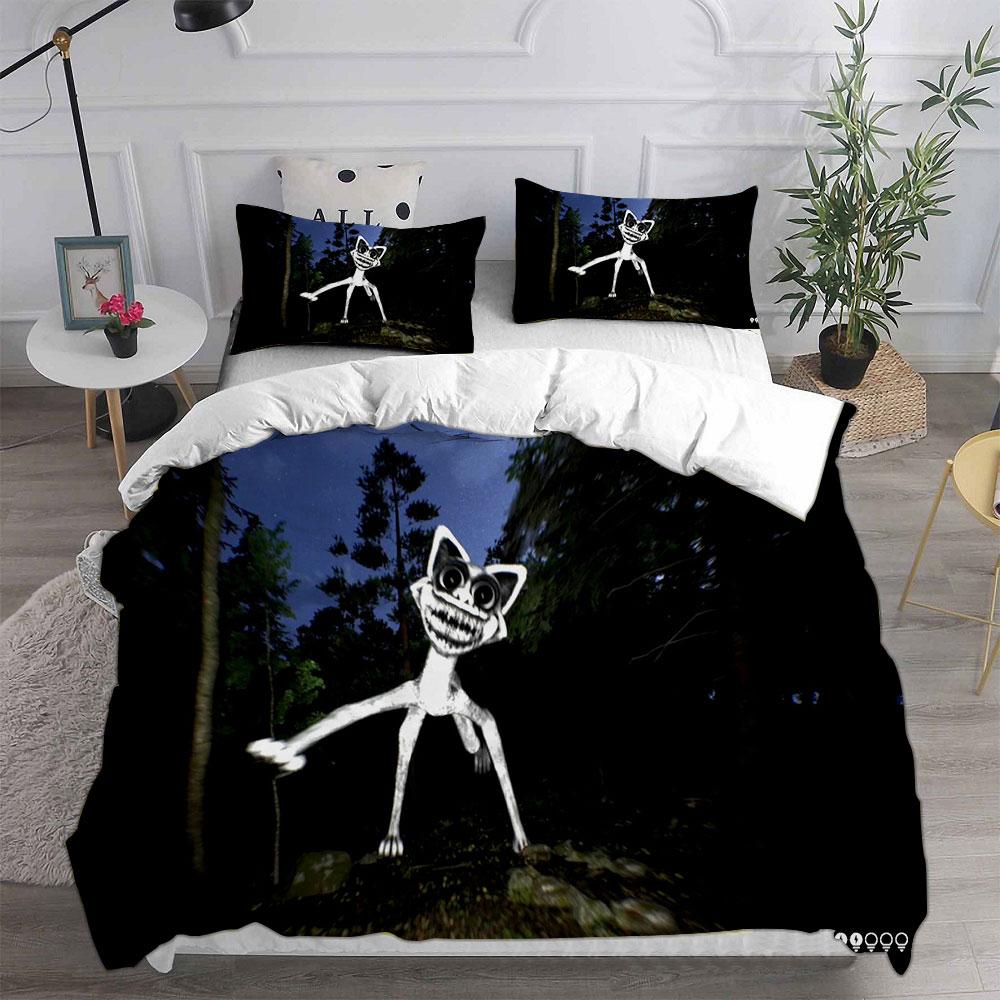 Игра Zoonomaly Постельное белье Комплекты Одеяло Одеяло Покрывало Пододеяльник Наволочка 2-3 предмета Комплекты Украшения для спальни Домашний текстиль