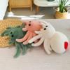 Имитация черного паука, прыгающая кукла-паук, ползающая кукла для домашних животных, плюшевая милая плюшевая игрушка-рептилия, супер милая кукла