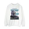 Star Wars The Mandalorian Womens/Ladies Mando Comic Cover Sweatshirt