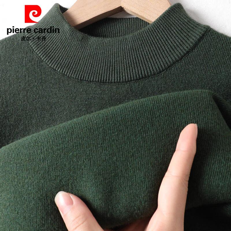 Мужской пуловер Pierre Cardin с полувысоким воротником на флисовой подкладке