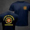 Bomberos De Chihuahua Mexico Fire DepartUnisext Firefighters Tshirt Short Sleeve Casual  Cotton T Shirts